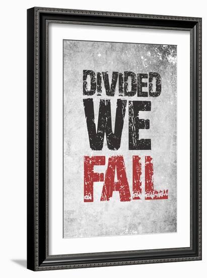 Divided We Fail-Kindred Sol Collective-Framed Art Print