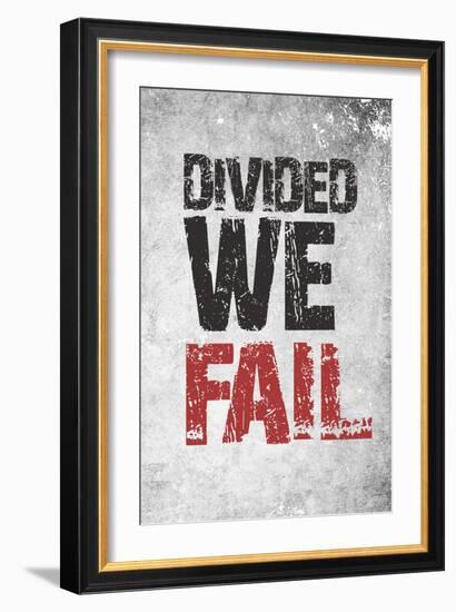 Divided We Fail-Kindred Sol Collective-Framed Art Print