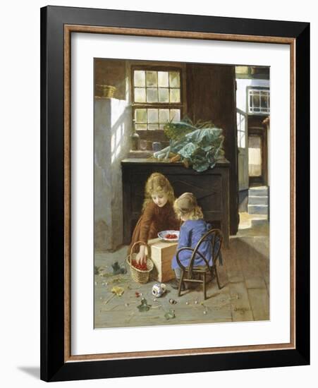 Dividing the Spoils-Paul Seignac-Framed Giclee Print