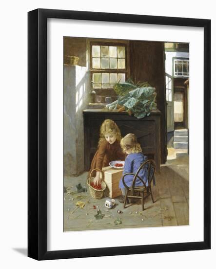 Dividing the Spoils-Paul Seignac-Framed Giclee Print