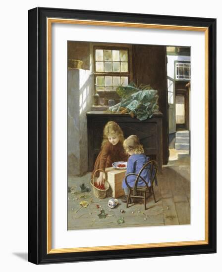 Dividing the Spoils-Paul Seignac-Framed Giclee Print