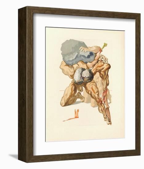 Divine Comedie, Enfer 07: Les Avares Et Les Prodigues-Salvador Dalí-Framed Collectable Print