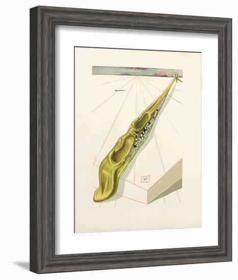 Divine Comedie, Enfer 14: Blasphemateurs-Salvador Dalí-Framed Collectable Print