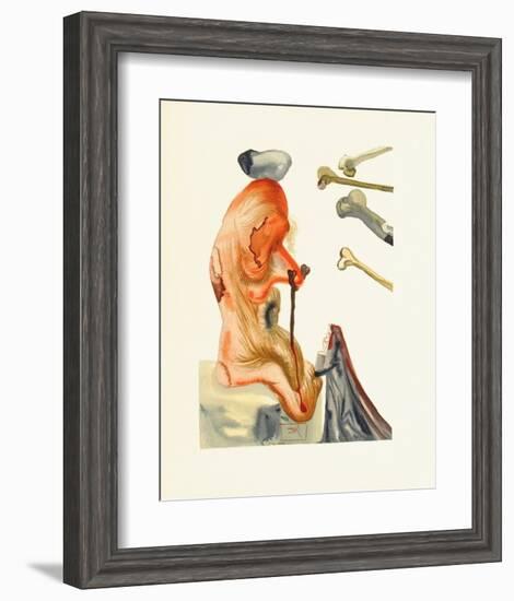 Divine Comedie, Enfer 18: Les Trompeurs-Salvador Dalí-Framed Collectable Print