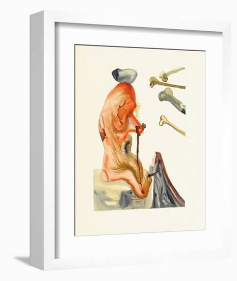 Divine Comedie, Enfer 18: Les Trompeurs-Salvador Dalí-Framed Collectable Print