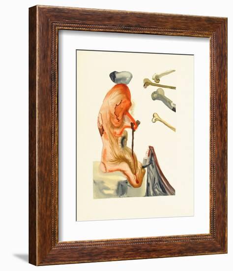 Divine Comedie, Enfer 18: Les Trompeurs-Salvador Dalí-Framed Collectable Print