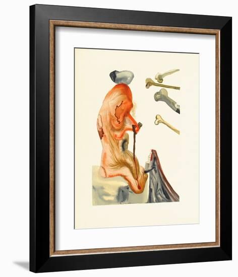 Divine Comedie, Enfer 18: Les Trompeurs-Salvador Dalí-Framed Collectable Print