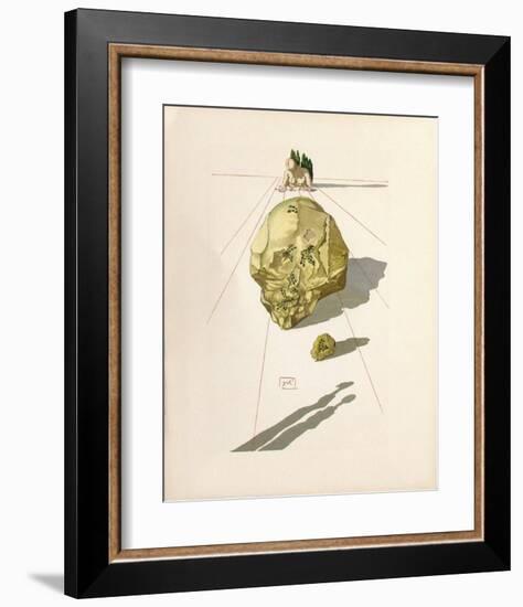 Divine Comedie, Enfer 23: Le SuppIIce Des Hypocrites-Salvador Dalí-Framed Collectable Print