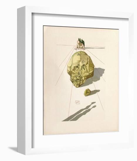 Divine Comedie, Enfer 23: Le SuppIIce Des Hypocrites-Salvador Dalí-Framed Collectable Print