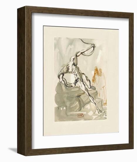 Divine Comedie, Enfer 24: Les Voleurs-Salvador Dalí-Framed Collectable Print