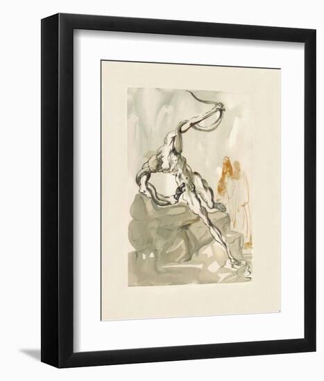 Divine Comedie, Enfer 24: Les Voleurs-Salvador Dalí-Framed Collectable Print