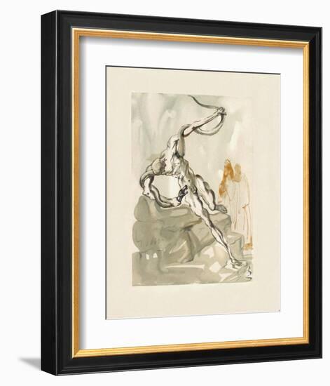 Divine Comedie, Enfer 24: Les Voleurs-Salvador Dalí-Framed Collectable Print