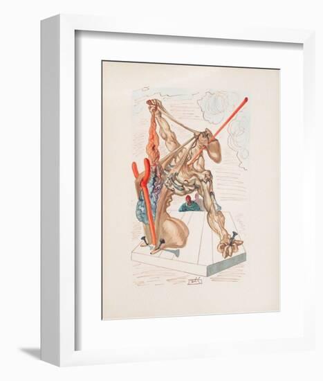 Divine Comedie, Enfer 29: Les Falsificateurs-Salvador Dalí-Framed Collectable Print