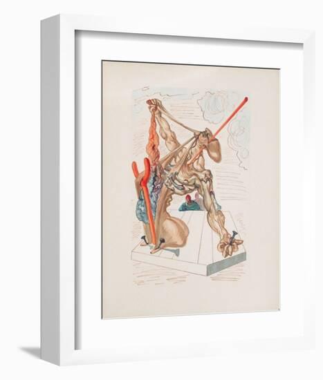 Divine Comedie, Enfer 29: Les Falsificateurs-Salvador Dalí-Framed Collectable Print