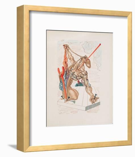 Divine Comedie, Enfer 29: Les Falsificateurs-Salvador Dalí-Framed Collectable Print