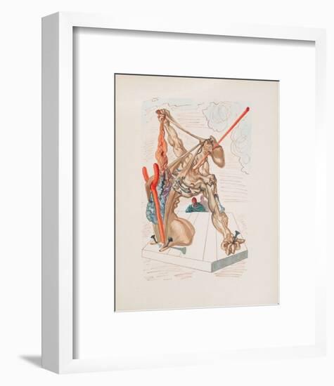 Divine Comedie, Enfer 29: Les Falsificateurs-Salvador Dalí-Framed Collectable Print