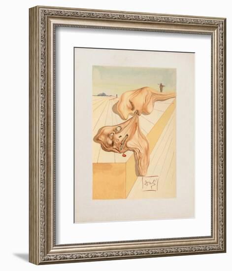 Divine Comedie, Enfer 30: Les hommes qui s'entre-devorent-Salvador Dalí-Framed Collectable Print