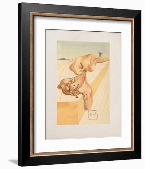 Divine Comedie, Enfer 30: Les hommes qui s'entre-devorent-Salvador Dalí-Framed Collectable Print