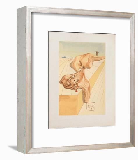 Divine Comedie, Enfer 30: Les hommes qui s'entre-devorent-Salvador Dalí-Framed Collectable Print