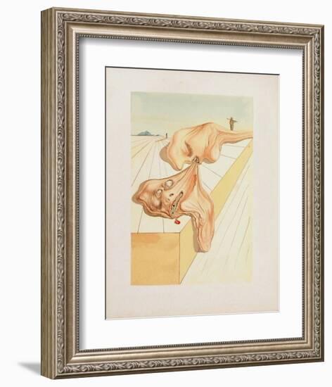 Divine Comedie, Enfer 30: Les hommes qui s'entre-dévorent-Salvador Dalí-Framed Collectable Print