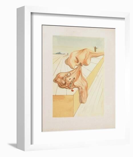 Divine Comedie, Enfer 30: Les hommes qui s'entre-dévorent-Salvador Dalí-Framed Collectable Print