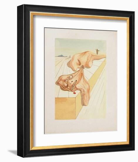 Divine Comedie, Enfer 30: Les hommes qui s'entre-dévorent-Salvador Dalí-Framed Collectable Print