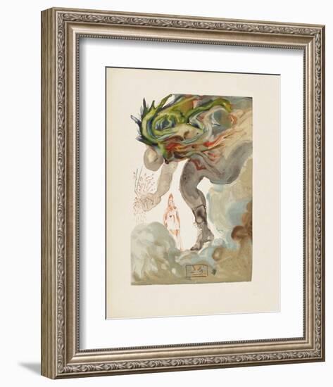 Divine Comedie, Enfer 31: Les Geants-Salvador Dalí-Framed Collectable Print