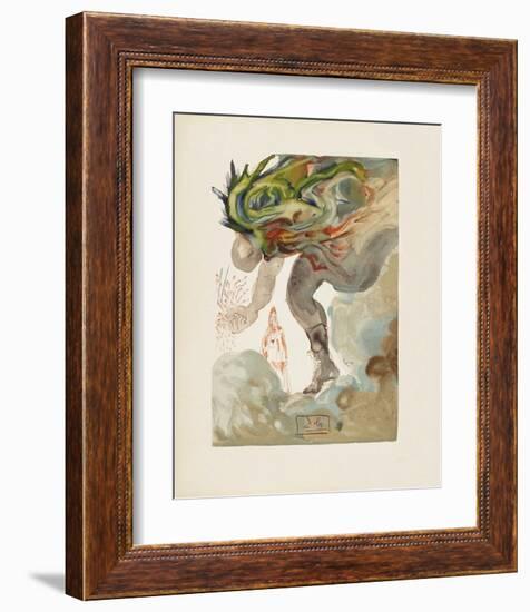 Divine Comedie, Enfer 31: Les Geants-Salvador Dalí-Framed Collectable Print