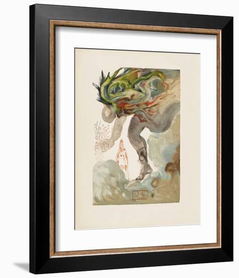 Divine Comedie, Enfer 31: Les Geants-Salvador Dalí-Framed Collectable Print