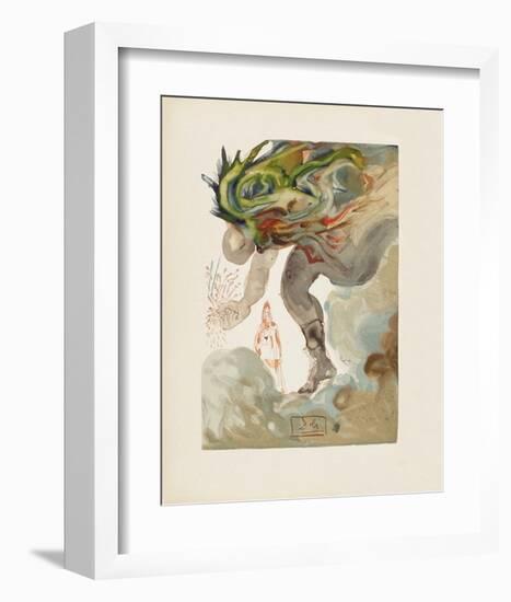 Divine Comedie, Enfer 31: Les Geants-Salvador Dalí-Framed Collectable Print