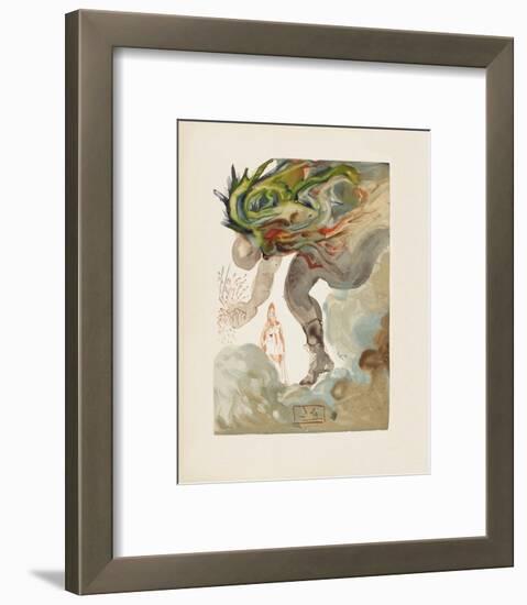 Divine Comedie, Enfer 31: Les Geants-Salvador Dalí-Framed Collectable Print