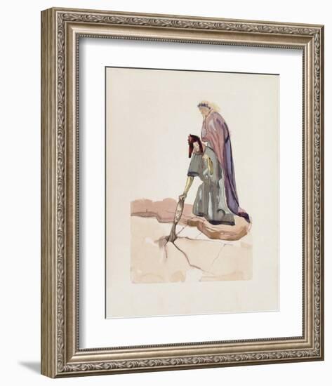 Divine Comedie, Enfer 32: Les Traitres envers leur Patrie-Salvador Dalí-Framed Collectable Print