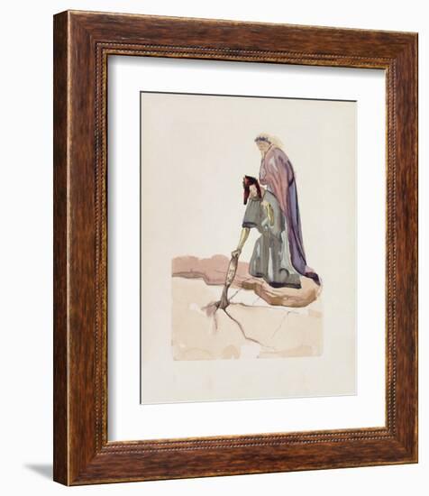 Divine Comedie, Enfer 32: Les Traitres envers leur Patrie-Salvador Dalí-Framed Collectable Print