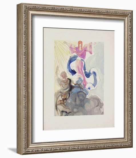 Divine Comedie, Paradis 03: Le Premier Ciel-Salvador Dalí-Framed Collectable Print