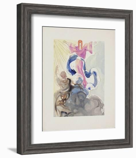 Divine Comedie, Paradis 03: Le Premier Ciel-Salvador Dalí-Framed Collectable Print