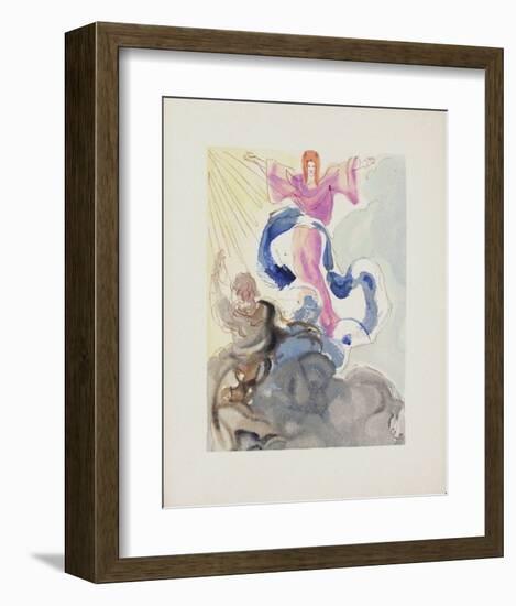 Divine Comedie, Paradis 03: Le Premier Ciel-Salvador Dalí-Framed Collectable Print