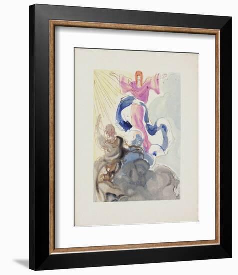 Divine Comedie, Paradis 03: Le Premier Ciel-Salvador Dalí-Framed Collectable Print