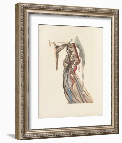 Divine Comedie, Paradis 10: L'Ange du soleil-Salvador Dalí-Framed Collectable Print