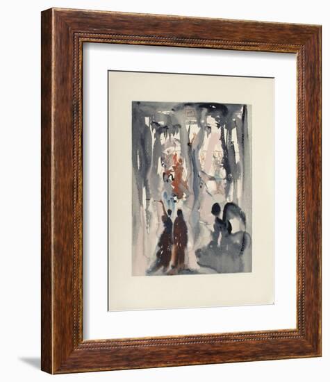 Divine Comedie, Paradis 13: Ainsi Fut Créée La Terre-Salvador Dalí-Framed Collectable Print