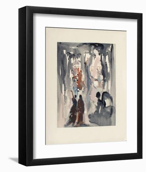 Divine Comedie, Paradis 13: Ainsi Fut Créée La Terre-Salvador Dalí-Framed Collectable Print