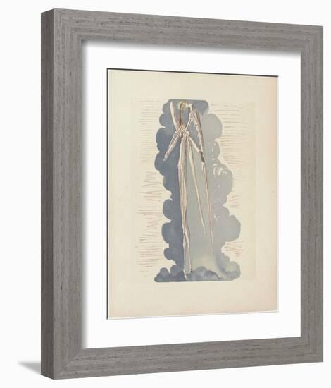 Divine Comedie, Paradis 22: L'Ange Du 7Ème Ciel-Salvador Dalí-Framed Collectable Print