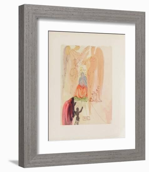 Divine Comedie, Paradis 23: Le triomphe du Christ-Salvador Dalí-Framed Premium Edition