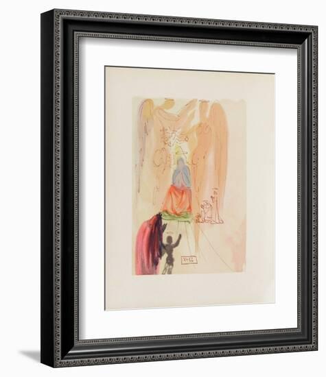 Divine Comedie, Paradis 23: Le triomphe du Christ-Salvador Dalí-Framed Premium Edition