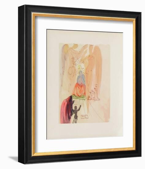 Divine Comedie, Paradis 23: Le triomphe du Christ-Salvador Dalí-Framed Premium Edition