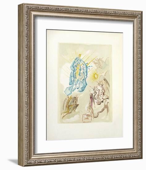 Divine Comedie, Paradis 26: Dante recouvre la vue-Salvador Dalí-Framed Collectable Print