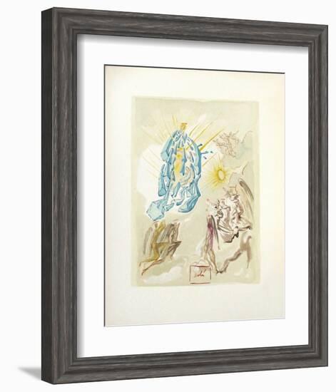 Divine Comedie, Paradis 26: Dante recouvre la vue-Salvador Dalí-Framed Collectable Print