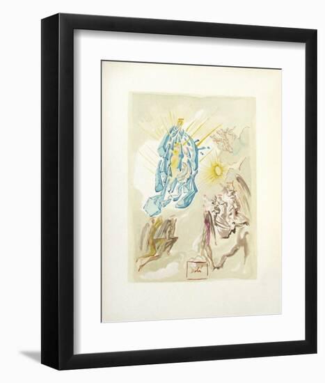 Divine Comedie, Paradis 26: Dante recouvre la vue-Salvador Dalí-Framed Collectable Print