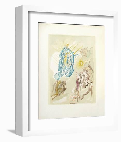 Divine Comedie, Paradis 26: Dante recouvre la vue-Salvador Dalí-Framed Collectable Print