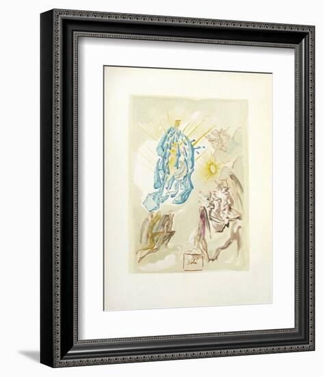 Divine Comedie, Paradis 26: Dante recouvre la vue-Salvador Dalí-Framed Collectable Print