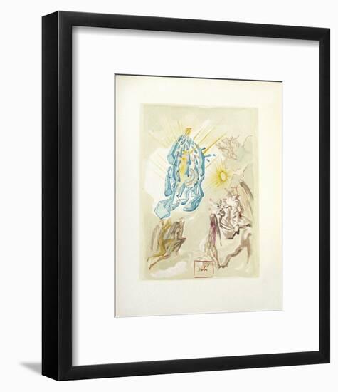 Divine Comedie, Paradis 26: Dante recouvre la vue-Salvador Dalí-Framed Collectable Print